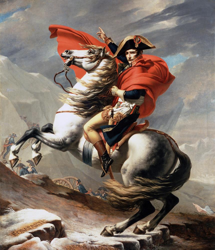 Наполеон на перевале Сен-Бернар